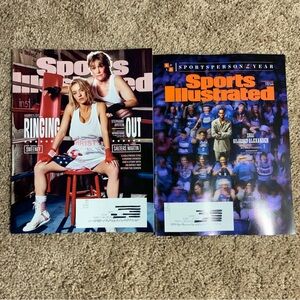 SPORTS ILLUSTRATED MAGAZINE Lot Of 2 Dec 25 Feb 26 Issues Feature Sydney Sweeney